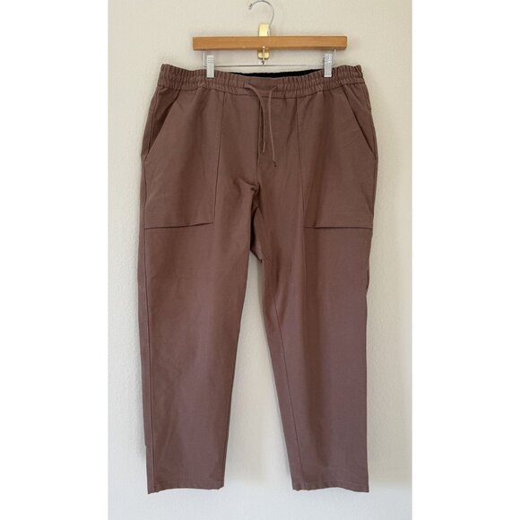Lululemon Men's Brown Bowline Drawstring Pant 30" *Utilitech Size XXL Workwear - Picture 1 of 7